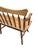 1960s Rockingham Maple Colonial Cattail Deacon's Bench Farmhouse For Sale - Image 13 of 17