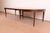 Baker Furniture Style Federal Inlaid Mahogany Extension Dining Table With Six Leaves, Newly Refinished For Sale - Image 12 of 16