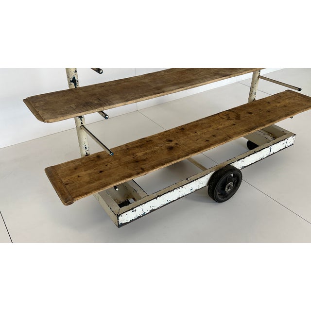 Contemporary German Industrial Bakers Trolley, 1940s For Sale - Image 3 of 9