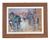 Renzo Piccoli, Urban Scene, 1920s, Oil on Canvas, Framed For Sale