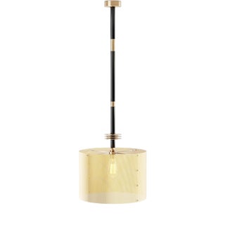 Dédale I Pendant Lamp in Brass with Steel and Aluminium by Marine Breynaert For Sale