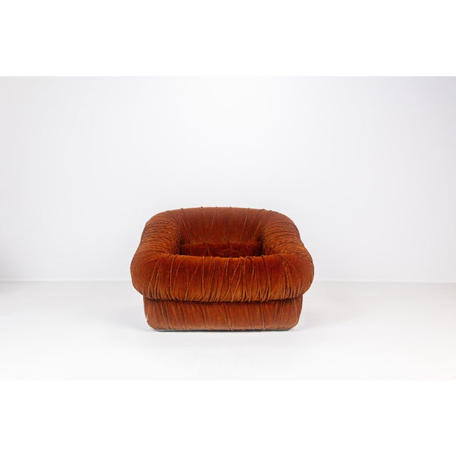 Piumino Seating Set by De Pas, Durbino & Lomazzi for Dalloca, Italy, 1970s, Set of 3 For Sale - Image 4 of 18