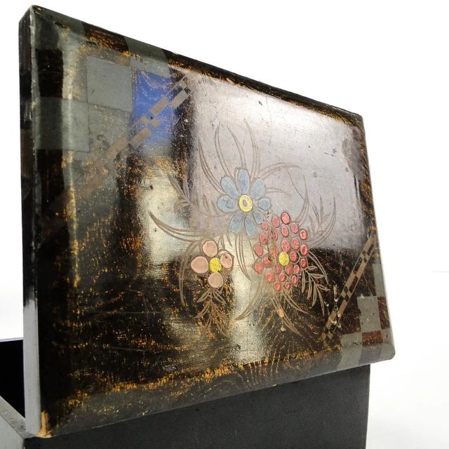 Japanese Lacquerware Box, 1920s For Sale - Image 10 of 12