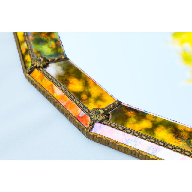 Vintage Italian Venetian Wall Mirror, 1970s, in Very Good conditions. Designed 1970 to 1979
