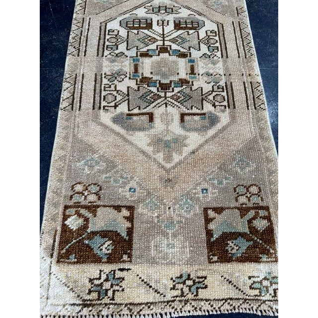 Contemporary Turkish Yastik Rug 1'6" x 3'2" For Sale - Image 3 of 5
