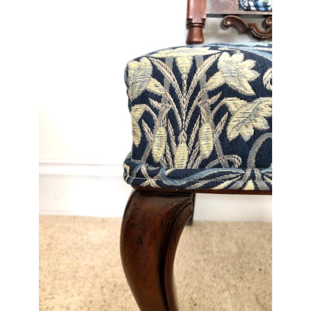 Wood 19th Century Carved Mahogany Side Chair For Sale - Image 7 of 11
