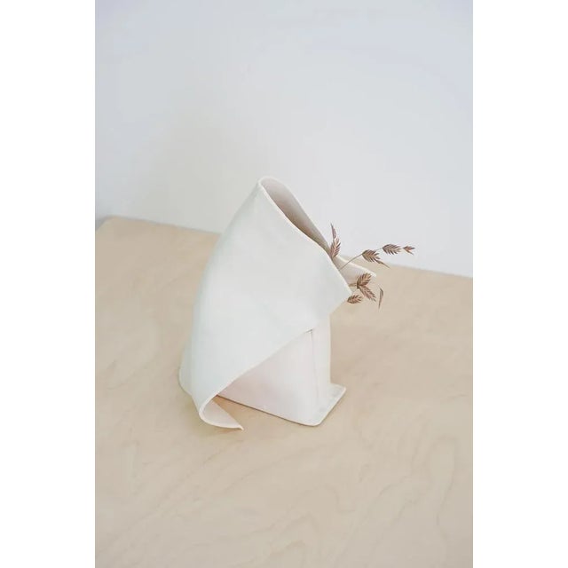 Unique Sohoko vase by Emmanuelle Roule Unique piece Dimensions: W 25 x H 30 cm Materials: Stoneware. Porcelain, clay...