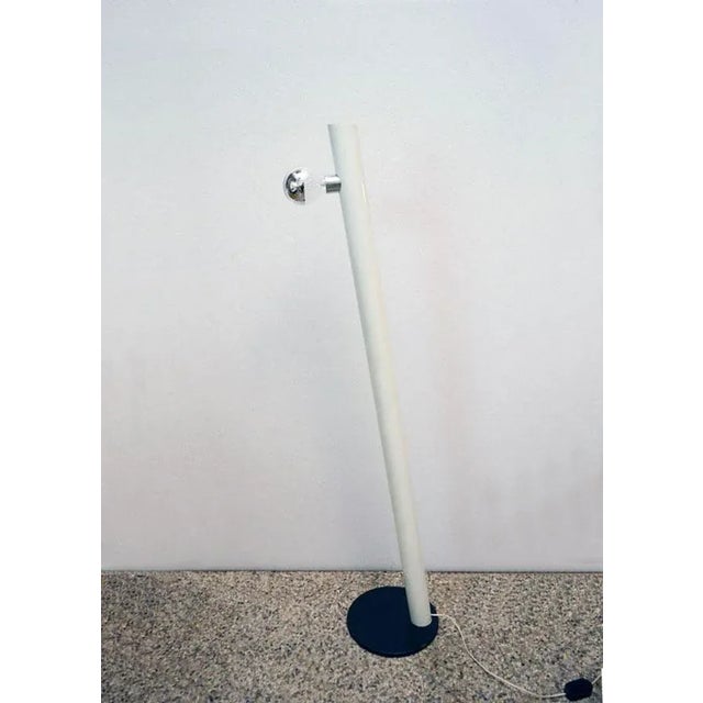 Italian Inclined Floor Lamp in Painted Metal, 1970s For Sale - Image 9 of 9