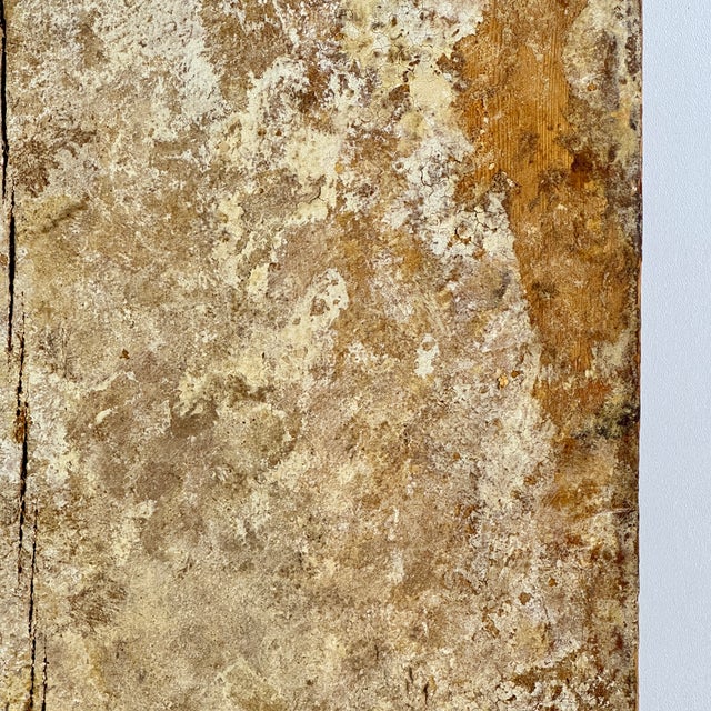 1900 - 1909 Stupendous Large Antique Primitive French Bread Board With Remnant Flour For Sale - Image 5 of 15