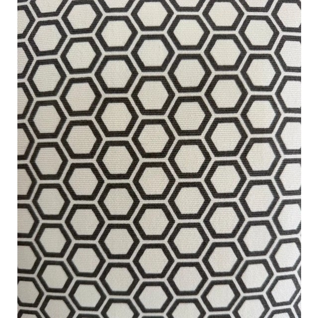 Beige Vintage First‑Line Jonathan Adler Honeycomb Hexagon Geometric Pillow Euro Sham For Sale - Image 8 of 10