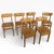 Yellow Vinyl Butterfly Back Dining Chairs, 1950s, Set of 6 For Sale - Image 3 of 7