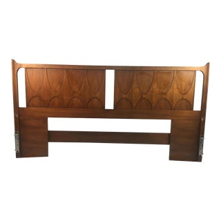 1960s Mid-Century Modern Brazilia King Headboard For Sale