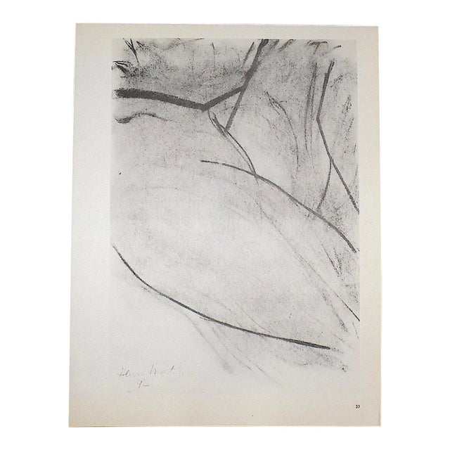 Henri Matisse Vintage Mid 20th Century Modern Henri Matisse Abstract Female Nude Lithograph For Sale - Image 4 of 4