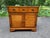 Vintage Early American Style Maple Buffet Server With Shutter Door Cabinet For Sale - Image 11 of 12
