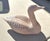 Vintage Clay Goose Statue that would be great on a porch or garden. Clay with a whitewash finish. 22in w x 10in d c 16in h...