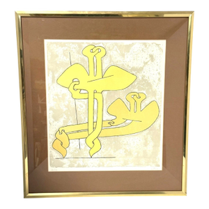 1960s Sorel Etrog Family Group the Dancers Lithograph 32/50