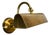 Industrial Style Aged Brass Adjustable Wall Art Picture Light, 1990s For Sale