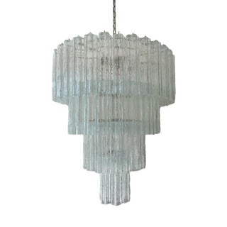 Large Murano Chandelier For Sale