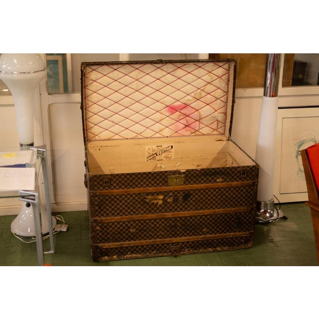 Large Vintage Transport Trunk from Louis Vuitton, 1960s For Sale - Image 6 of 18