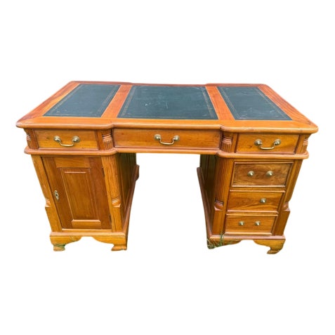 Vintage Desk in Wood, 1950s For Sale