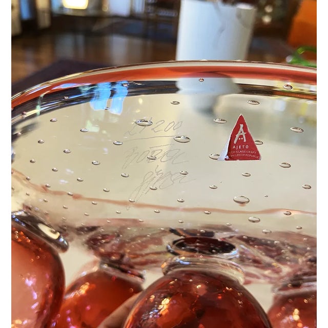 Fruit or centerpiece in hand made by hand. The Sipek glass collection is a real masterpiece. The product in question...