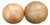 Vintage Leather Medicine Balls, Czechoslovakia, 1950s, Set of 2 For Sale