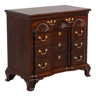 Stickley Colonial Williamsburg Mahogany Block Front Chest For Sale