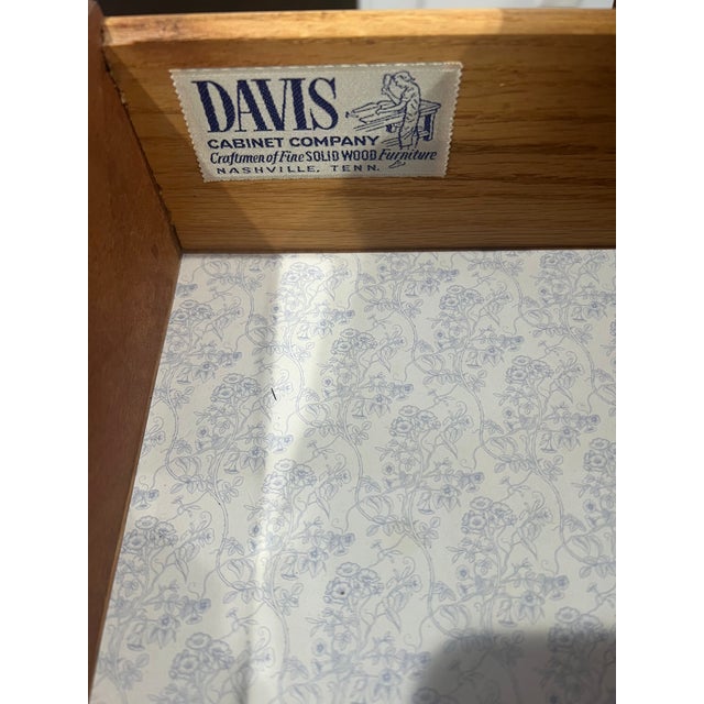 Davis Cabinet Company 1965 Davis Cabinet Co. Mahogany Low-Boy Dresser For Sale - Image 4 of 10