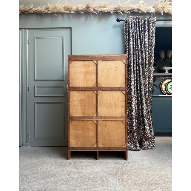 Double Tambour Door Filing Cabinet, 1950s For Sale - Image 6 of 16