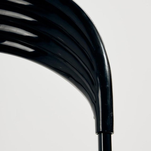 Metal Vintage Italian Folding Chair in Metal, 1980s For Sale - Image 7 of 17