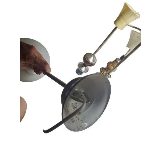 Postmodern Communist Pendant Lamp, Poland, 1970s For Sale - Image 6 of 7