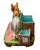 French Vintage French Majolica Boxer / French Bulldog Figural Planter & Desk Catchall For Sale - Image 3 of 12