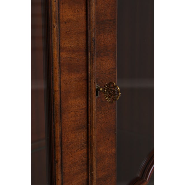 Maitland Smith Monumental 6 Door Mahogany Breakfront For Sale - Image 15 of 18