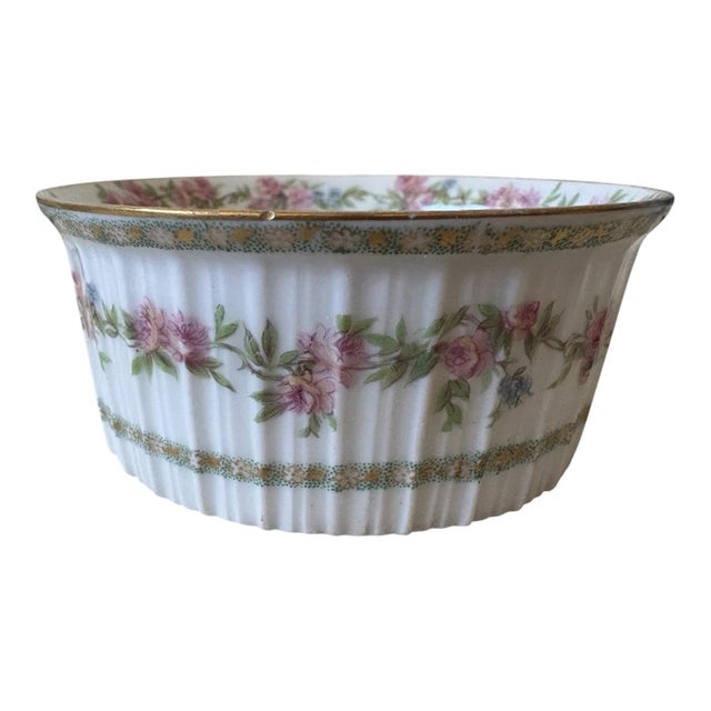 Early 20th-Century Charles Field Haviland Limoges Floral Ramekins & Underplates — Set of 10 For Sale - Image 12 of 12