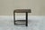 Brown Rationalist Side Table in Ebonized Oak, 1930s For Sale - Image 8 of 11