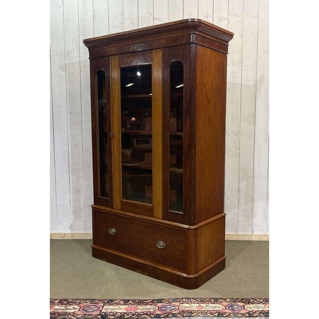 19th Century English Mahogany Bookcase For Sale - Image 16 of 18