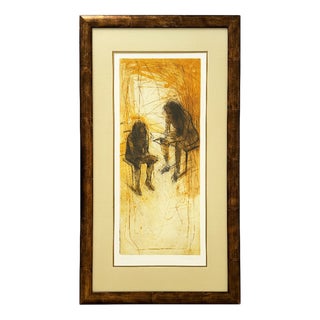 Christophe Hohler, Figures, 2000s, Lithograph, Framed For Sale