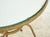 Mid 20th Century Vintage European Round Mirrored Top Gueridon Side Table For Sale - Image 5 of 10