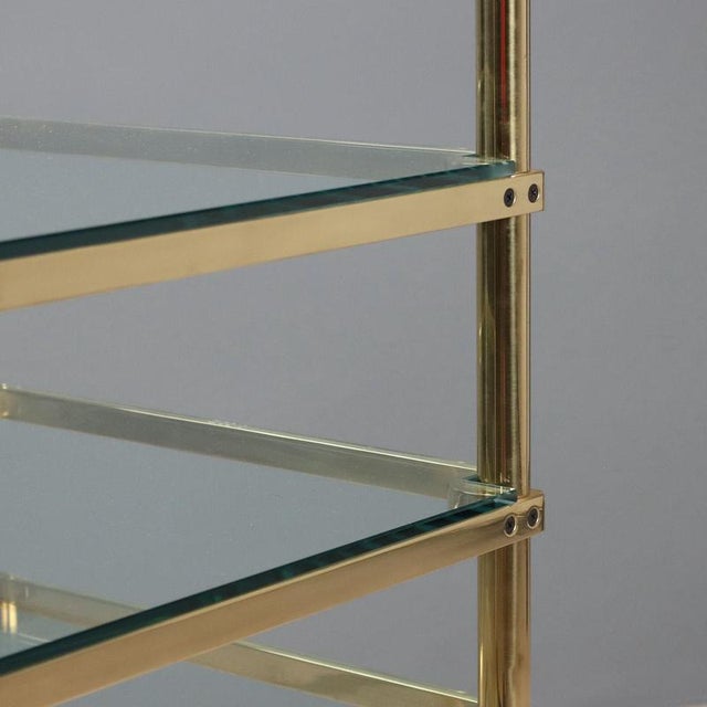 Glass Display Stand, 1980s For Sale - Image 6 of 10