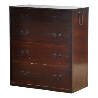 Japanese Tansu Chest of Drawers, 1890s For Sale