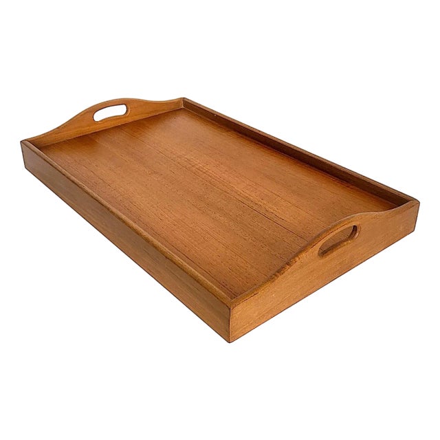 1970s Teak Wood Folding Bed/Lap Tray For Sale