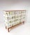 1950’s Swedish cabinet later papered with illustrations by C.A. Lindman book Nordens Flora. Cabinet consists of three...