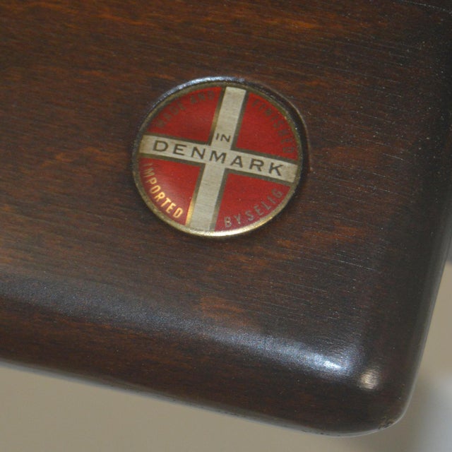 Ib Kofod-Larsen Cane-Back Lounge Chair (Pair) For Sale - Image 9 of 11