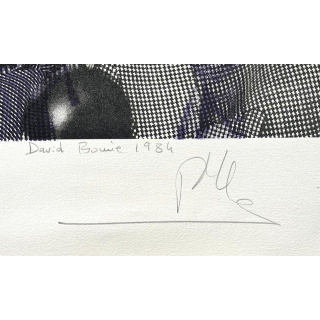 Modern Philippe Ledru, David Bowie, Lithograph For Sale - Image 3 of 4