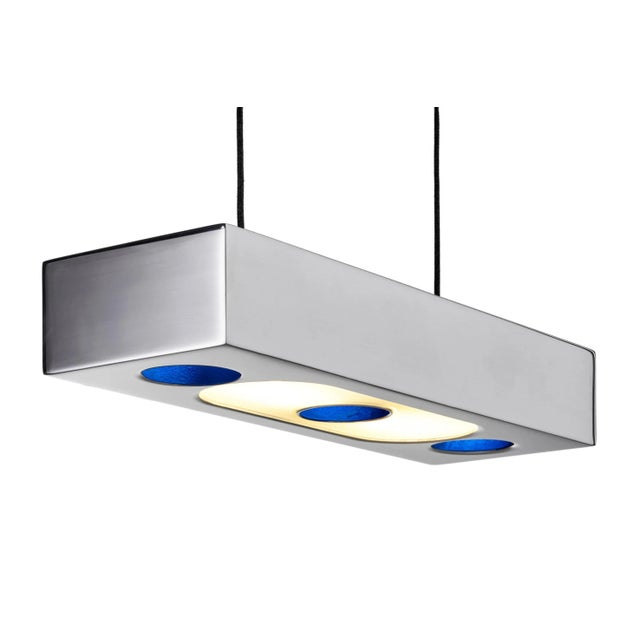 Not Yet Made - Made To Order Aluminium Oblivion Suspended Light by Lexavala For Sale - Image 5 of 7