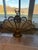 Metal Peacock Brass Fireplace Screen For Sale - Image 7 of 9