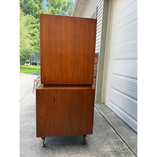 Mid Century Modern Gentleman’s Chest For Sale - Image 9 of 12