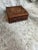 Brown Hand Carved Wood Box With Brass Inlay For Sale - Image 8 of 12