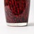 Black Red and Black Spatter Glass Vase from Norleans, 1960s For Sale - Image 8 of 9
