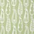 SAMPLE - Schumacher x Drusus Tabor Paisley Peas Wallpaper In Green For Sale